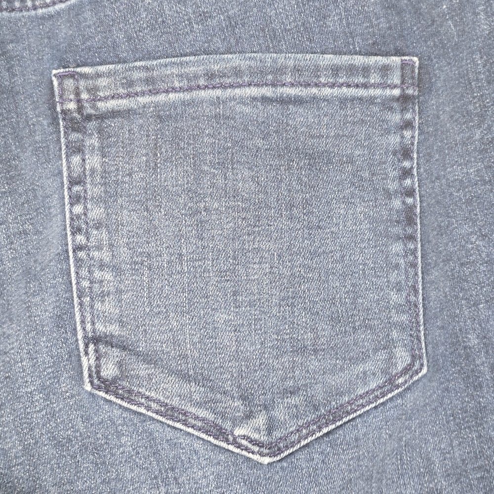 J Jill Womens Dark Wash High Rise Full Leg Crops Denim Jeans Size 16 P - Picture 6 of 13